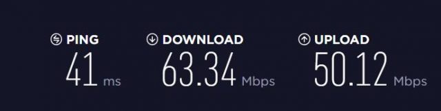 HideMyAss upload and download speed