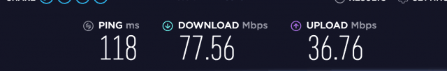 PIA speed test US