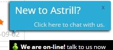 Astrill live chat