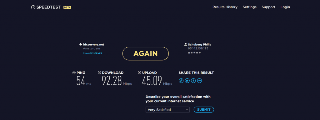 Download And Upload Speed Test