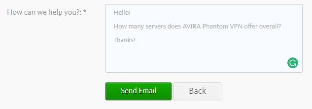 avira phantom vpn login