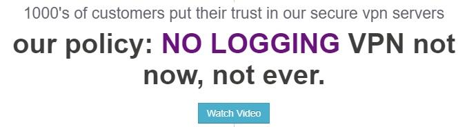 no logging policy
