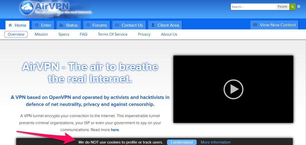 air vpn google chrome