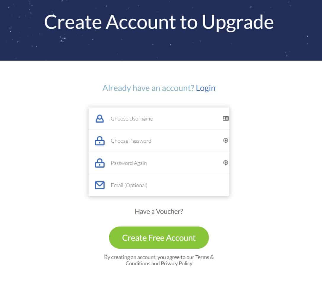 windscribe account