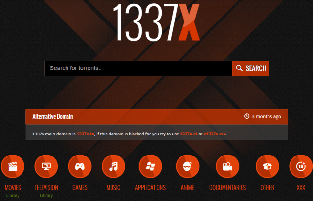 1337x torrent site