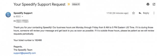 Speedify VPN customer support