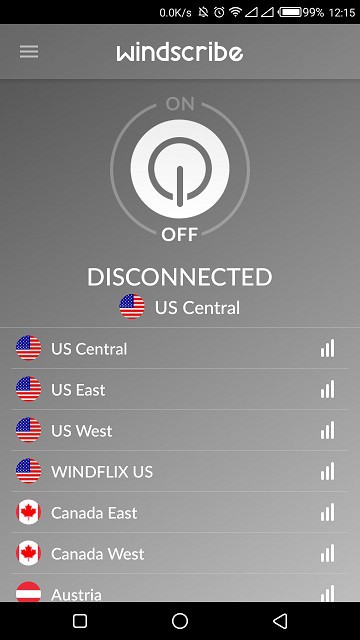 windscribe app