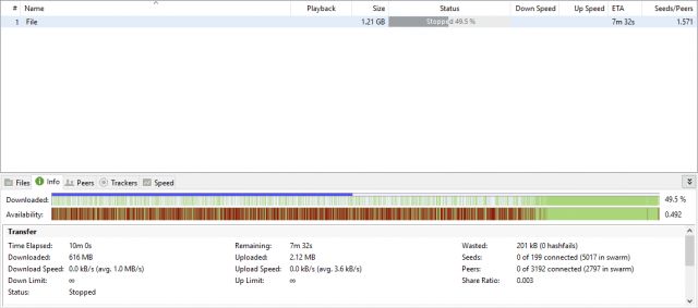 YourBitTorrent download test