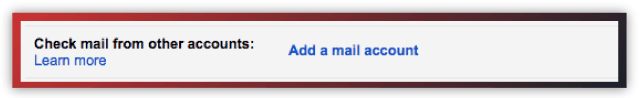 Gmail add mail account