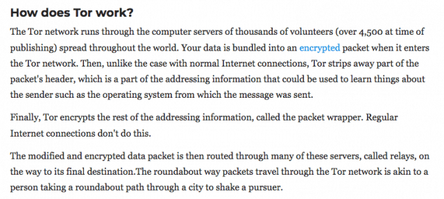 Celo VPN How Tor works