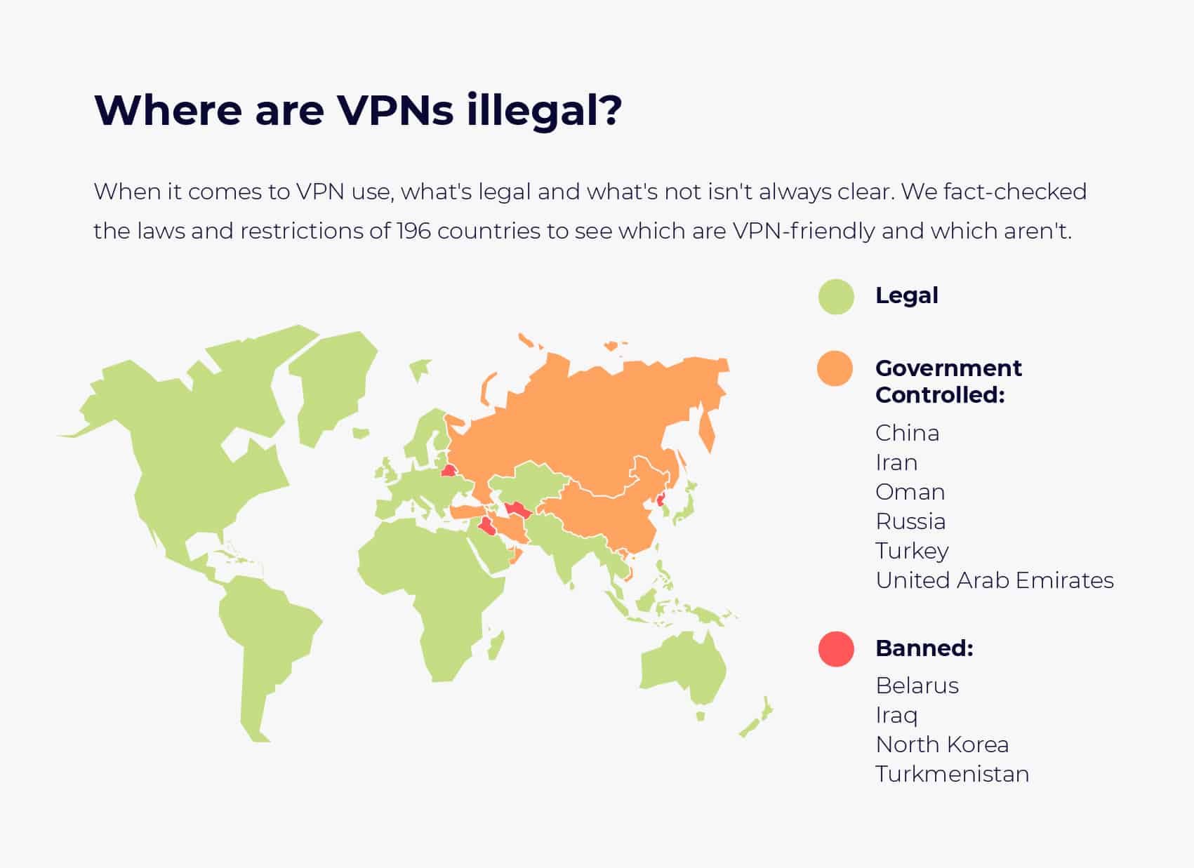 Croatian Porn Prohibited - Are VPNs Legal In Your Country (196 Countries Reviewed)