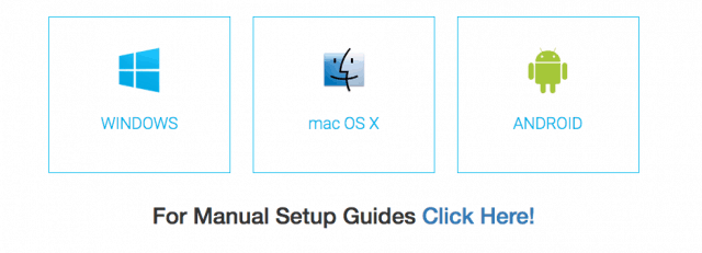 manual set up guides