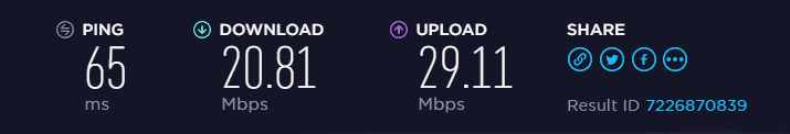 EU server speed