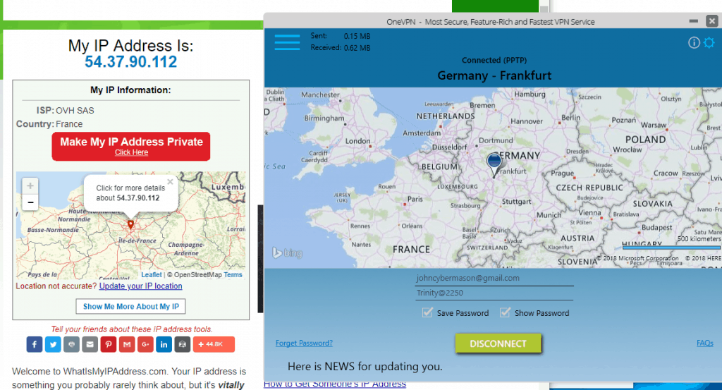 onevpn servers lie 2