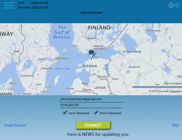 onevpn usability is bad