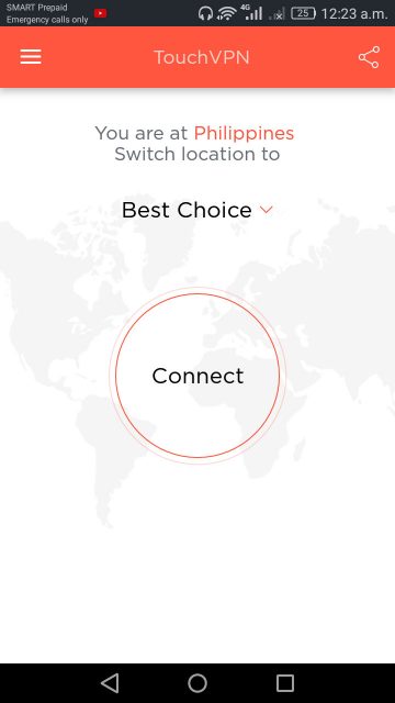 Перестал работать touch vpn android