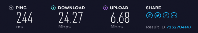 Touch VPN USA speed test