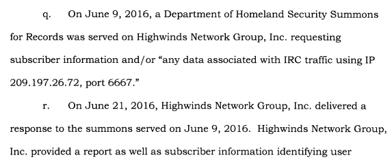 The paragraph from the case document