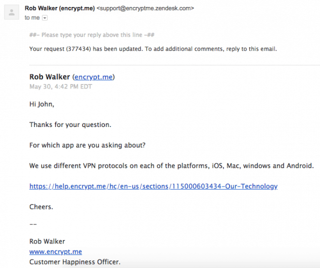 customer support quality