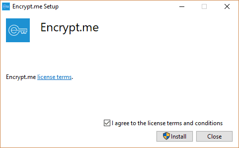 encrypt me VPN installer