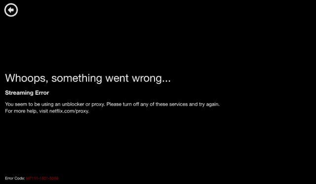 no netflix with ra4w vpn