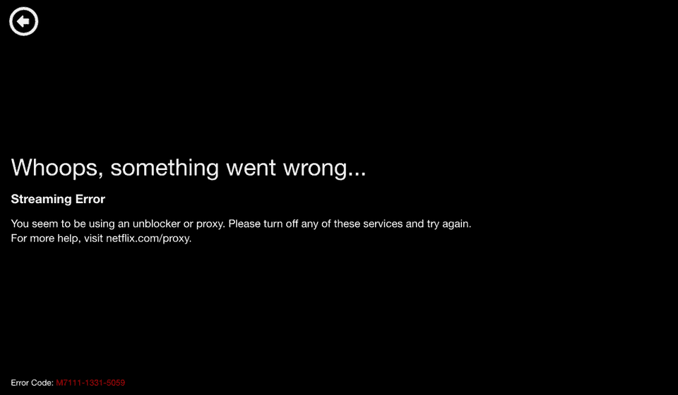 no netflix with ra4w vpn