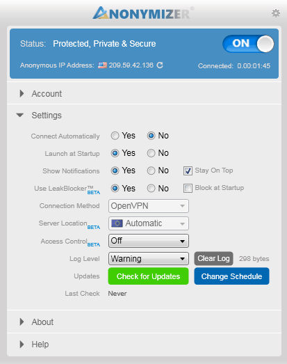 download anonymizer universal vpn software