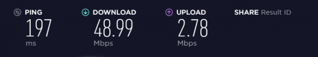 US speed test