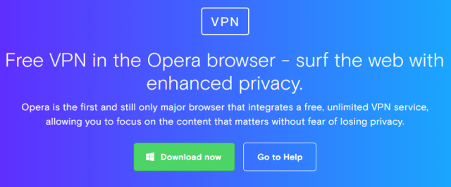 vpn not connecting in opera beta