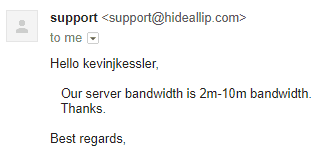 customer support reply