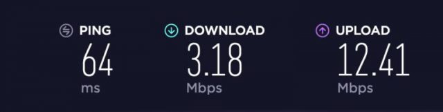 Betternet EU speed test