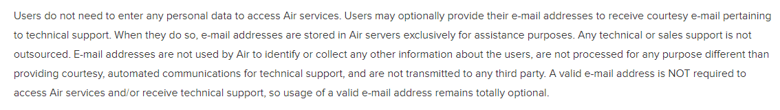 us customers of airvpn