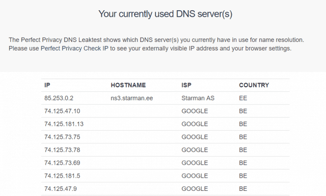 dns leak
