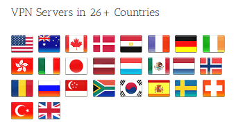 VPN server country locations