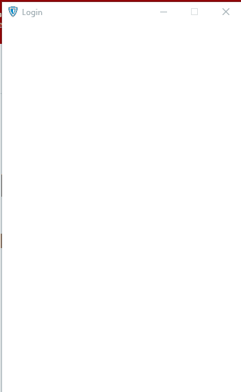 zenmate windows blank white screen after login