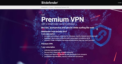 Bitdefender VPN Review (2020) - Clueless Support, No Info, Reselling VPN?