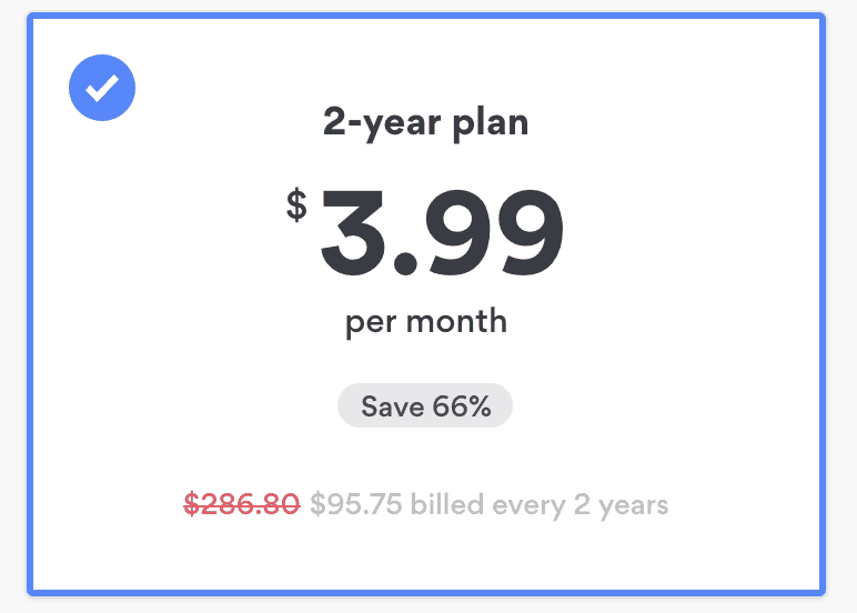 NordVPN discount for 2 year plan