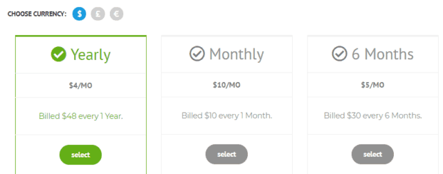 SlickVPN pricing
