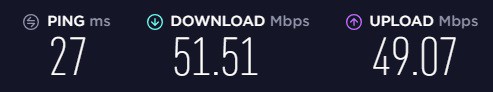 Speed without AVG VPN