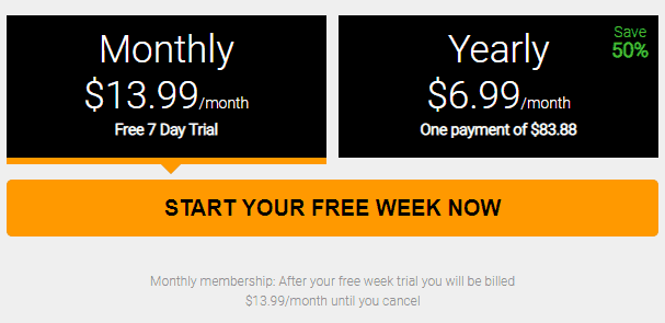 VPNHub pricing
