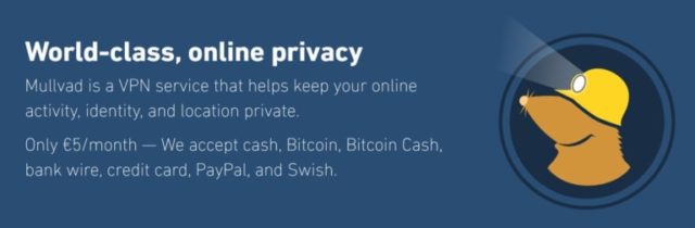 Mullvad VPN for torrenting