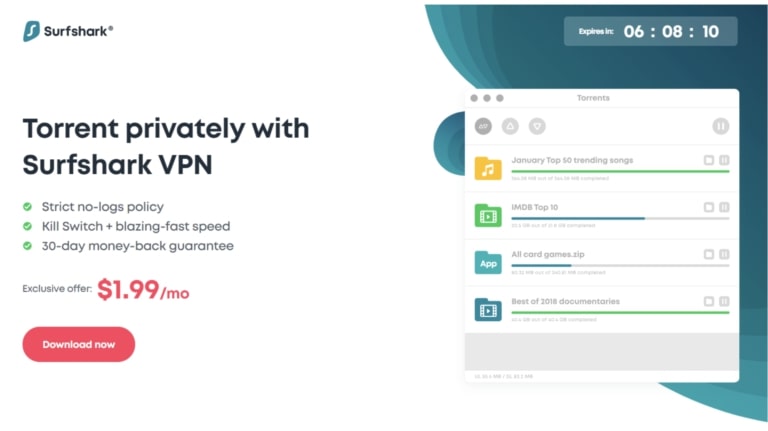 best torrenting vpn free