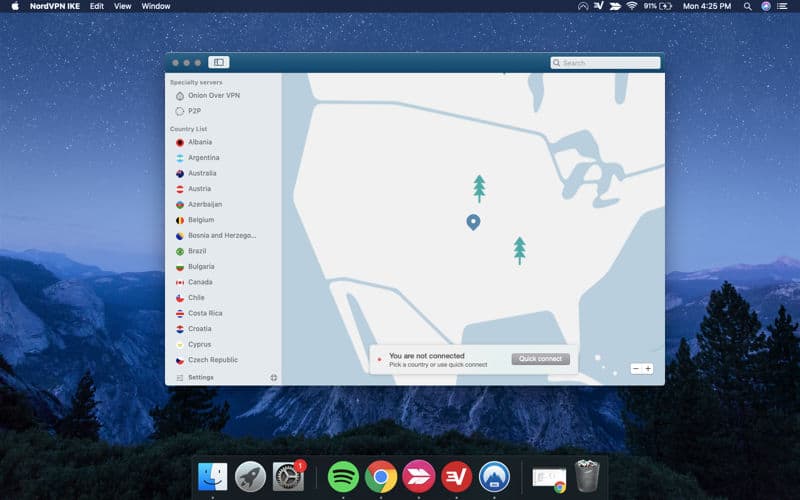 nordvpn for mac 4.8.7