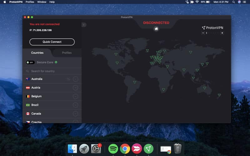 protonvpn mac client