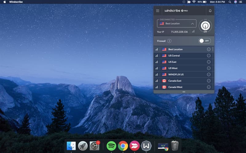 windscribe mac client
