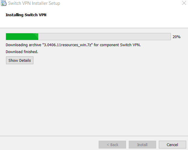 SwitchVPN Windows Installer