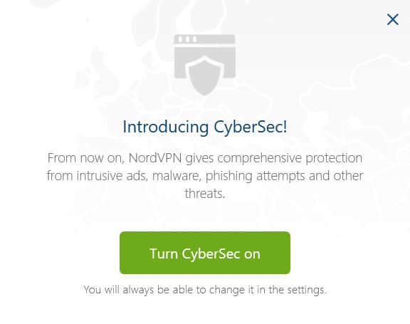 nordvpn cybersec