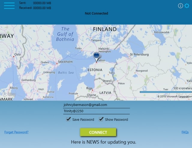 onevpn usability is bad
